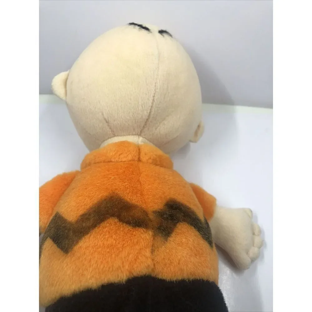 Peanuts Charlie Brown Kohl’s Cares Plush Stuffed 12” Tall - ORANGE SHIRT
